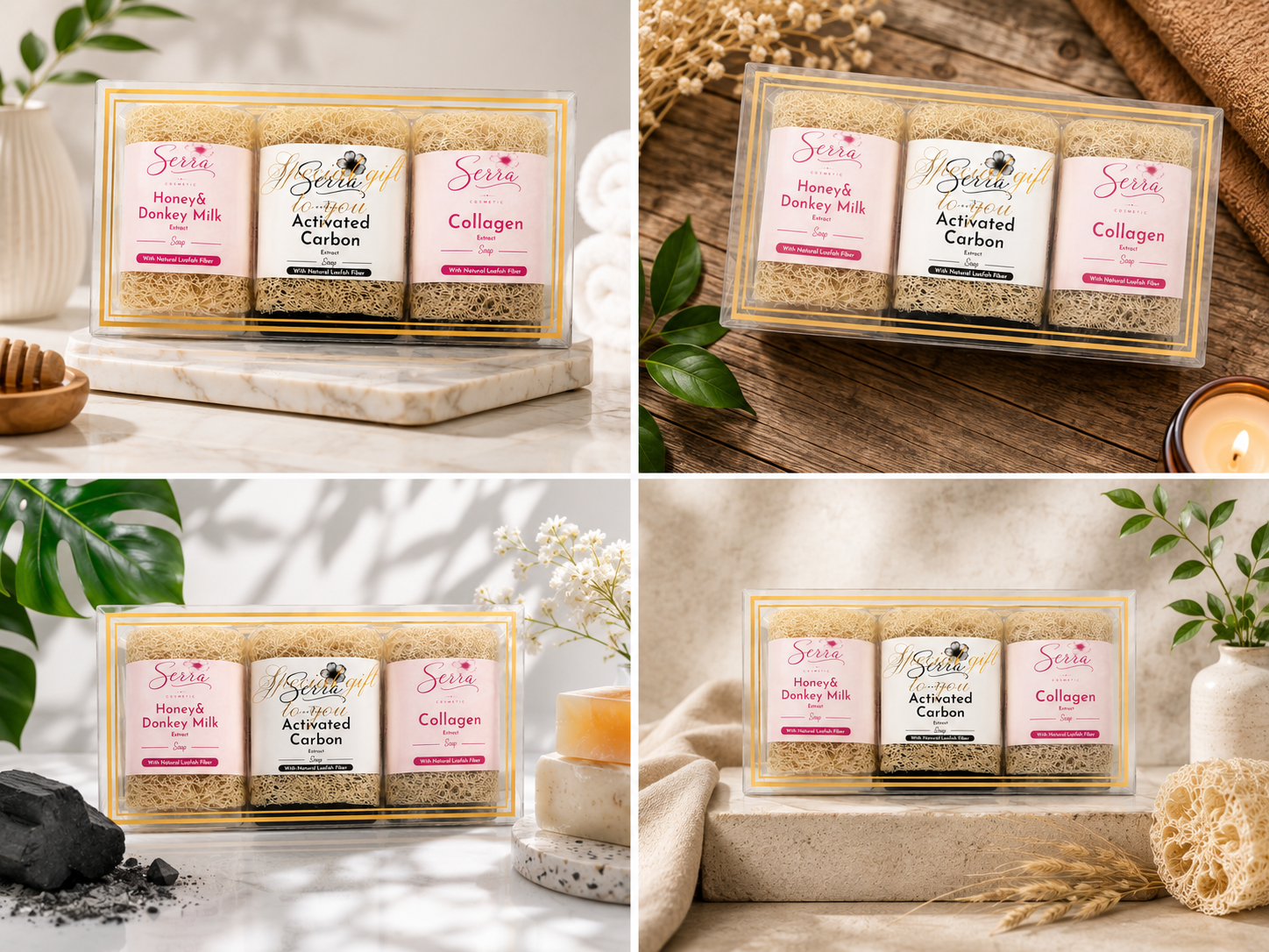 🎁 3 Soap Gift Box