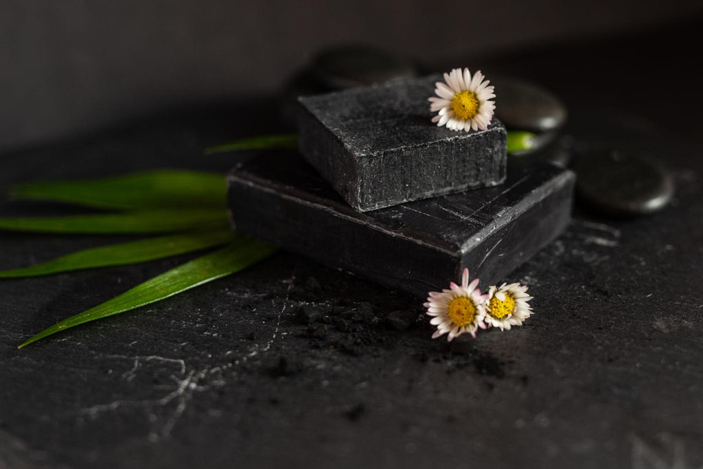 Serra Activated Carbon Extract Soap with Natural Loofah Fiber